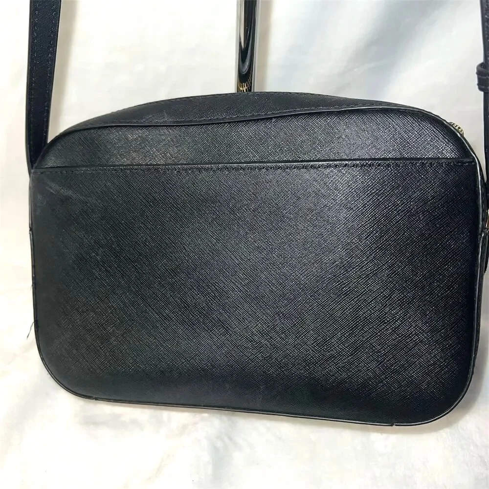 Michael Kors Jet Set Black Crossbody Bag Women's Handbag - Picture 3 of 12